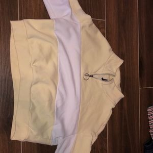 long sleeve cropped jacket